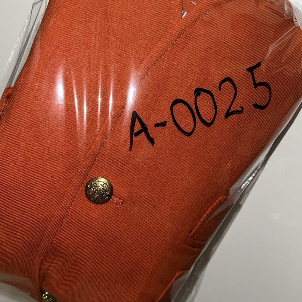 J.Crew Schoolboy Wool Blazer in Orange. Size 2 (XS) - Picture 12 of 12